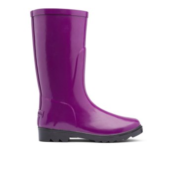 Columbia Laarzen Meisjes, Downpour Rain Paars Zwart, 68HTBJCFY